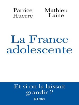 cover image of La France adolescente